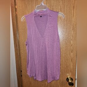 Express Size Large Purple Tank Top